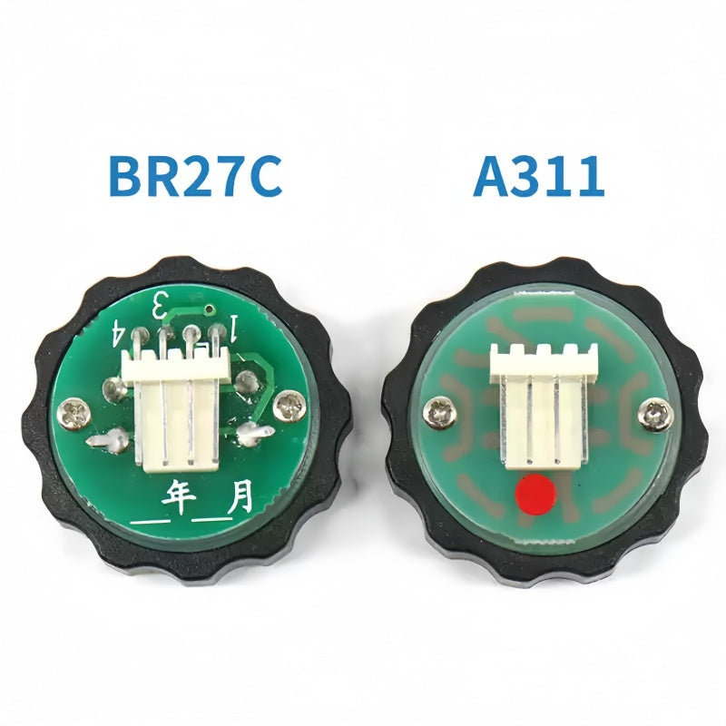 BR27C A311 Stainless Steel Elevator Push Button | LOP COP | Blue Red White