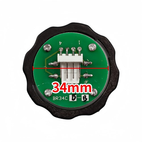 BR34C Braille Elevator Round Push Button | Elevator Spare Parts