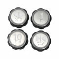 BR34C Braille Elevator Round Push Button | Elevator Spare Parts