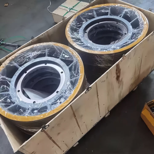 620mm Elevator Traction Sheave 6-Groove Pulley Lift Sheave