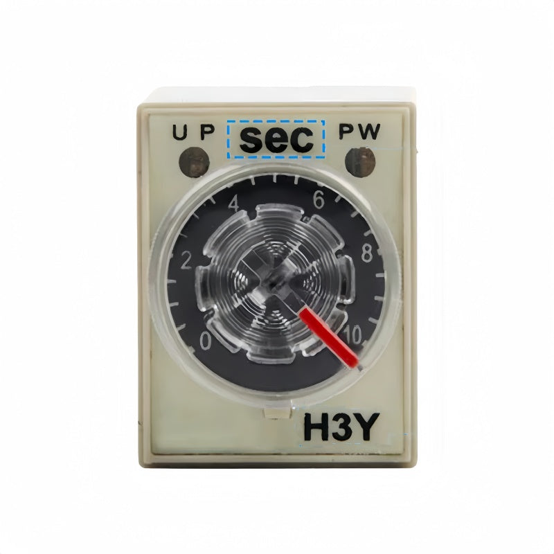 H3Y‑2‑C Elevator Time Delay Relay | AC220V Plug-In Timing Relay