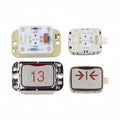 MTD265 Elevator Push Button | Red & Blue Illumination