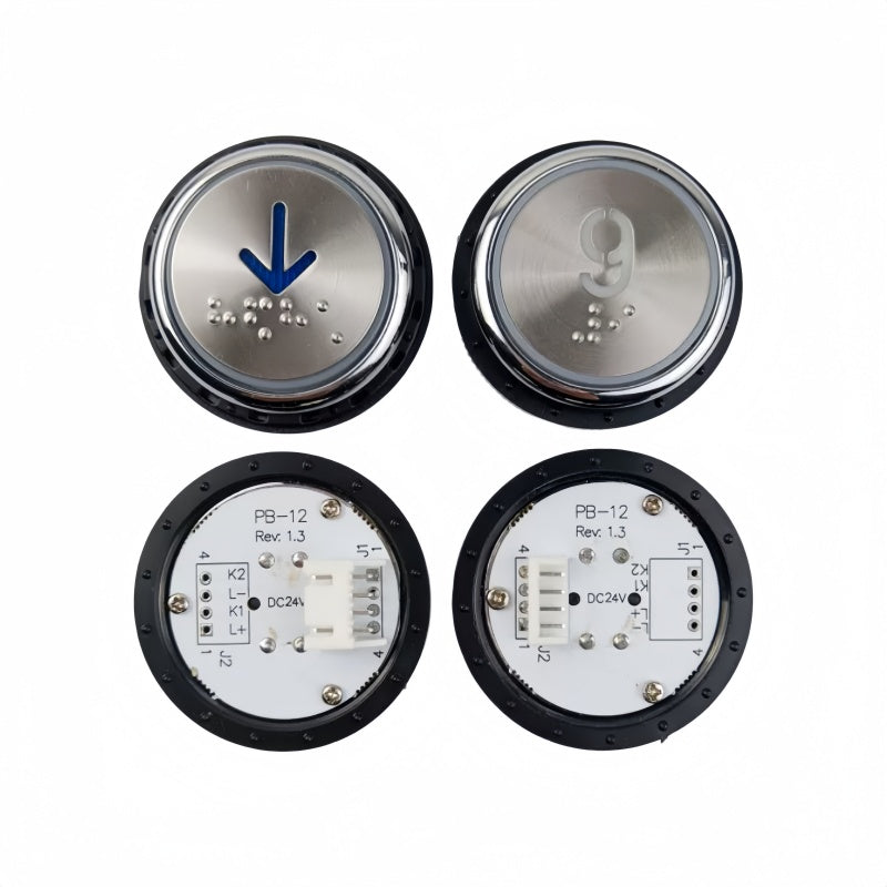 Elevator Push Button PB-12 Square & Round Type DC24V