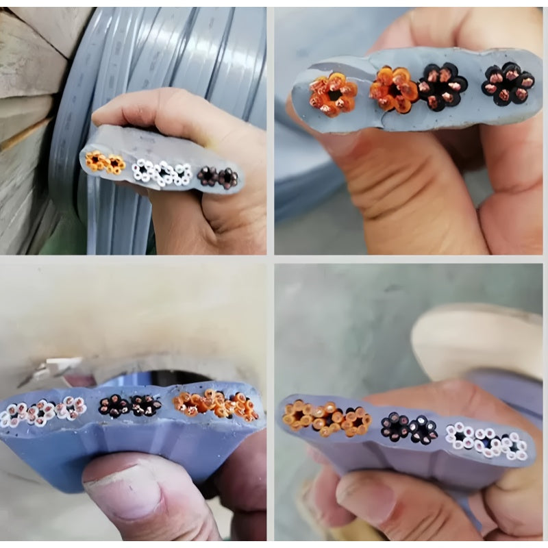 Elevator Traveling Flat Cable | TVVBPG42×0.75+2×2P×0.75+2G