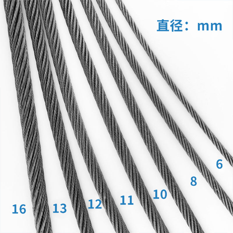 Elevator Traction Steel Wire Rope | 8×19S-CSC | Diameter 12mm